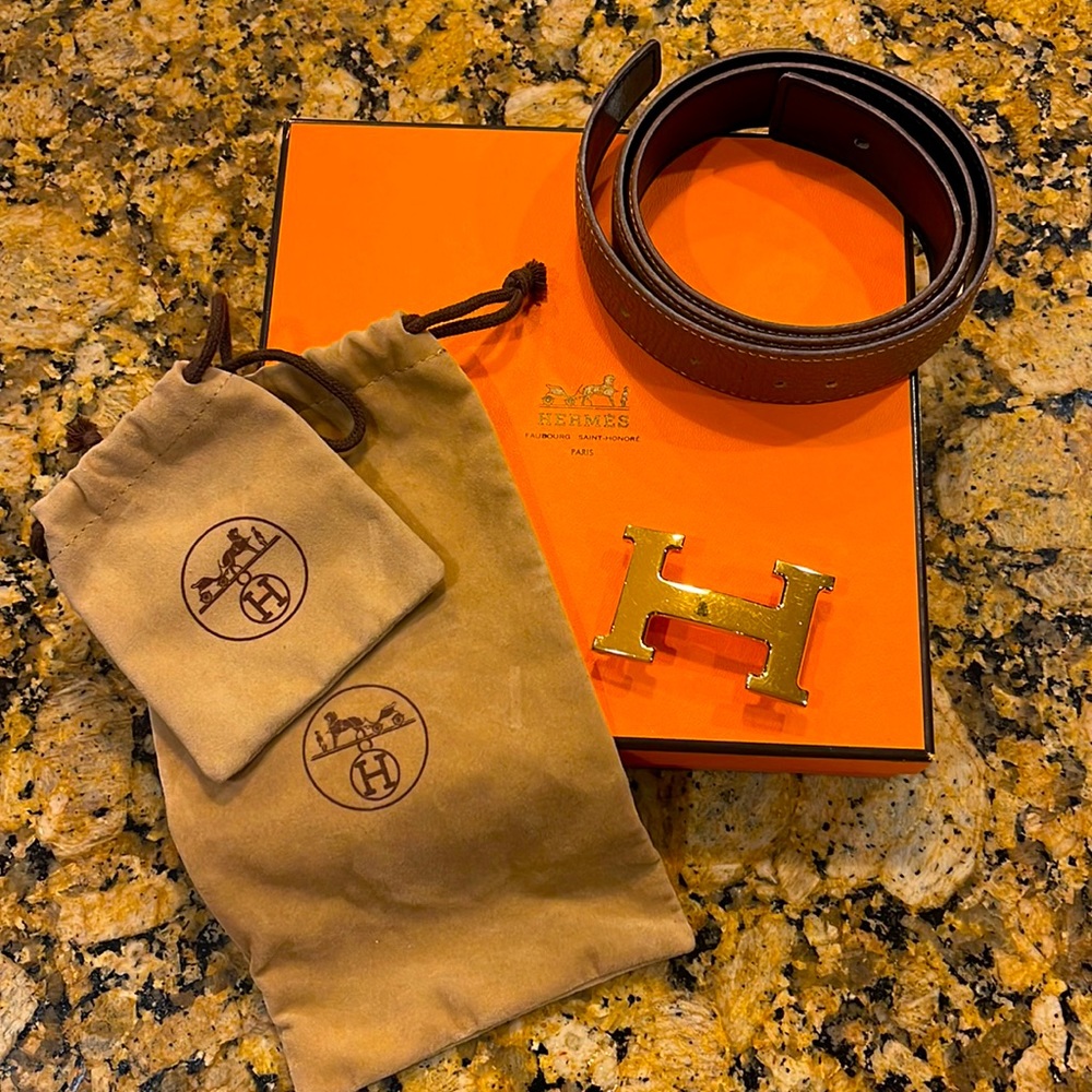Vintage Hermes Constance Belt